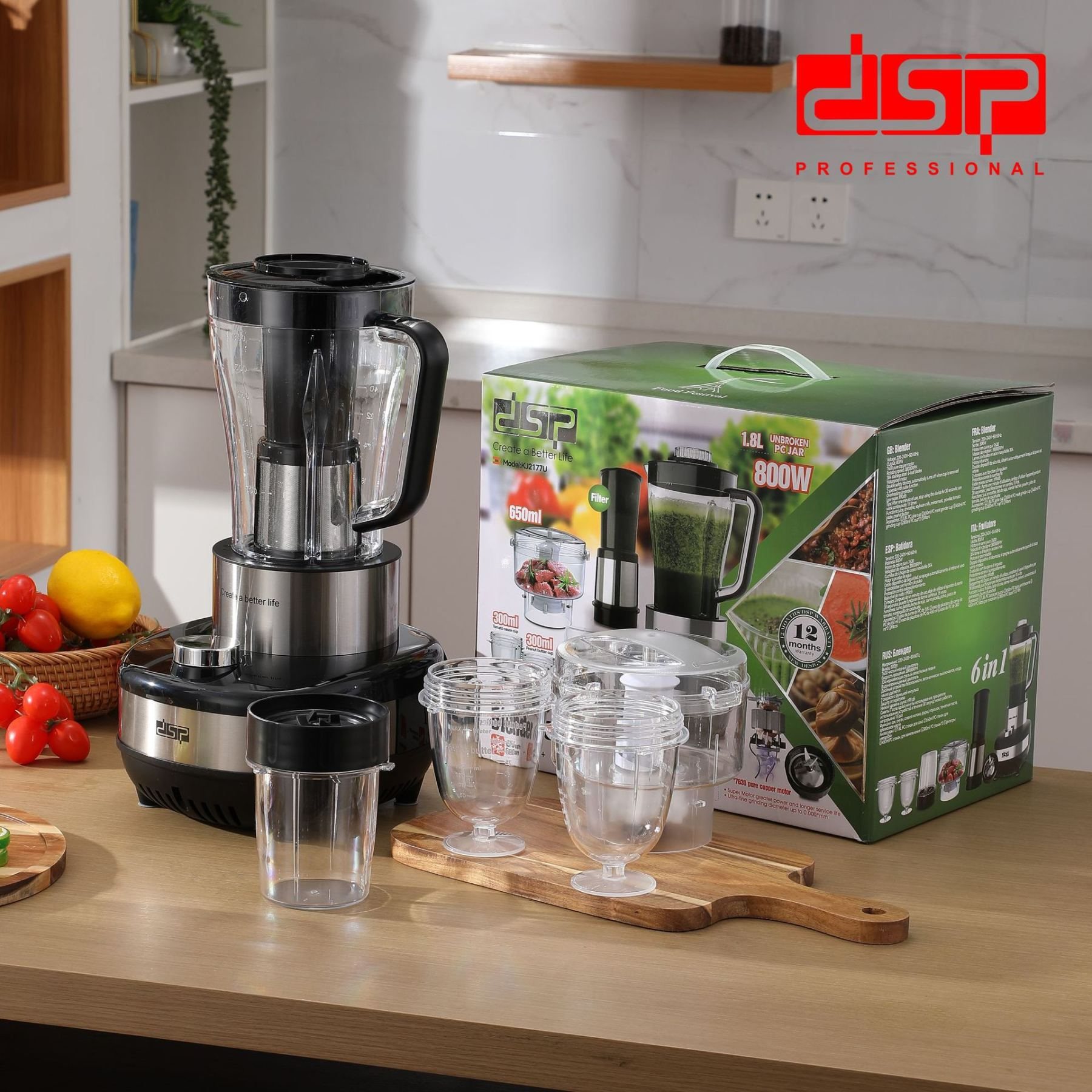 Mixeur Blender 6 -in 1