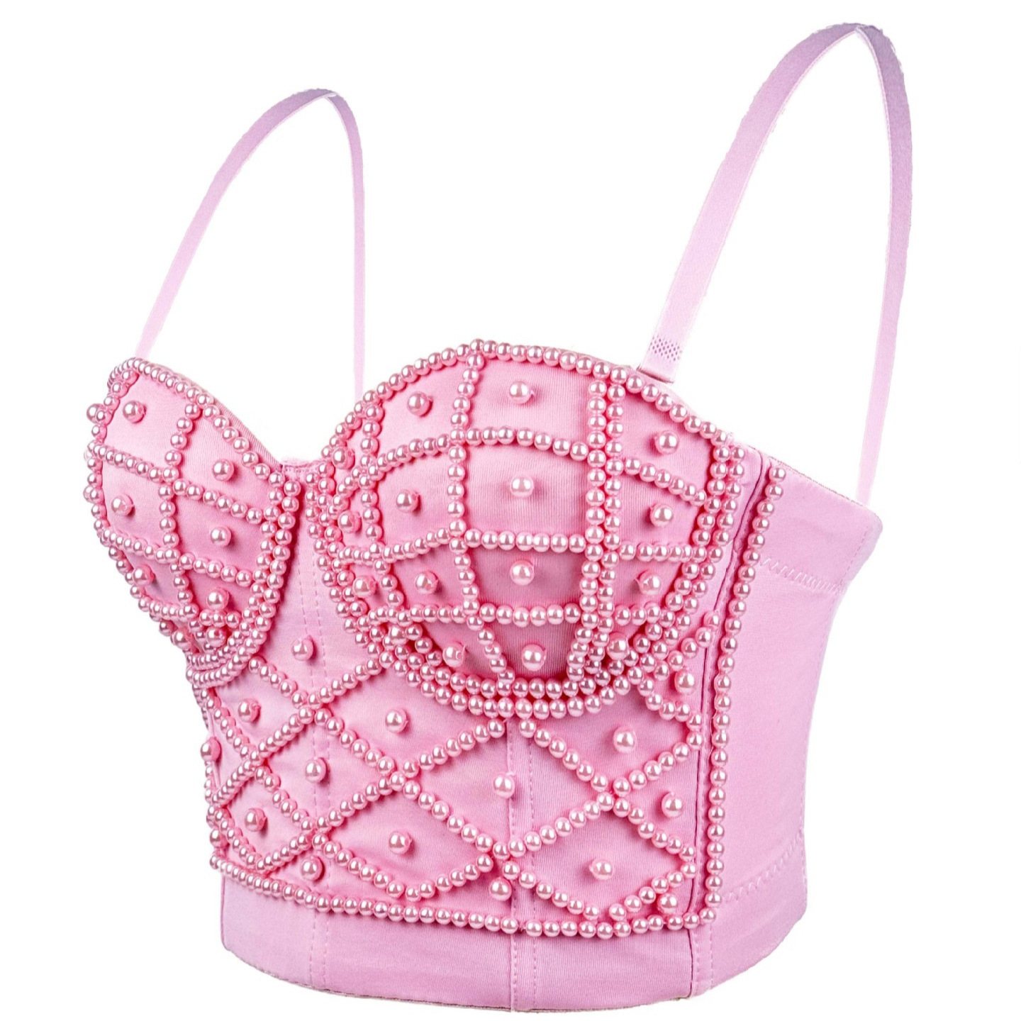 Camisole à perles pour femme